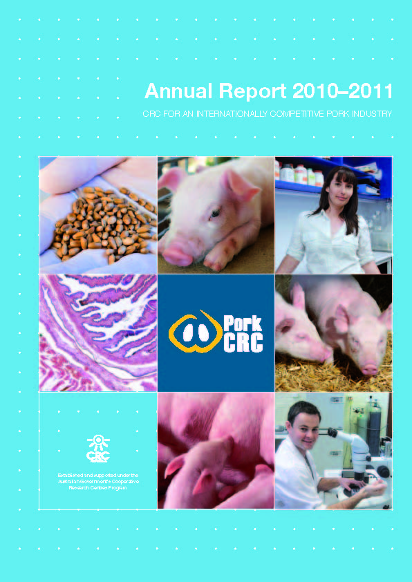 Pork CRC AR 2010-11 Cover